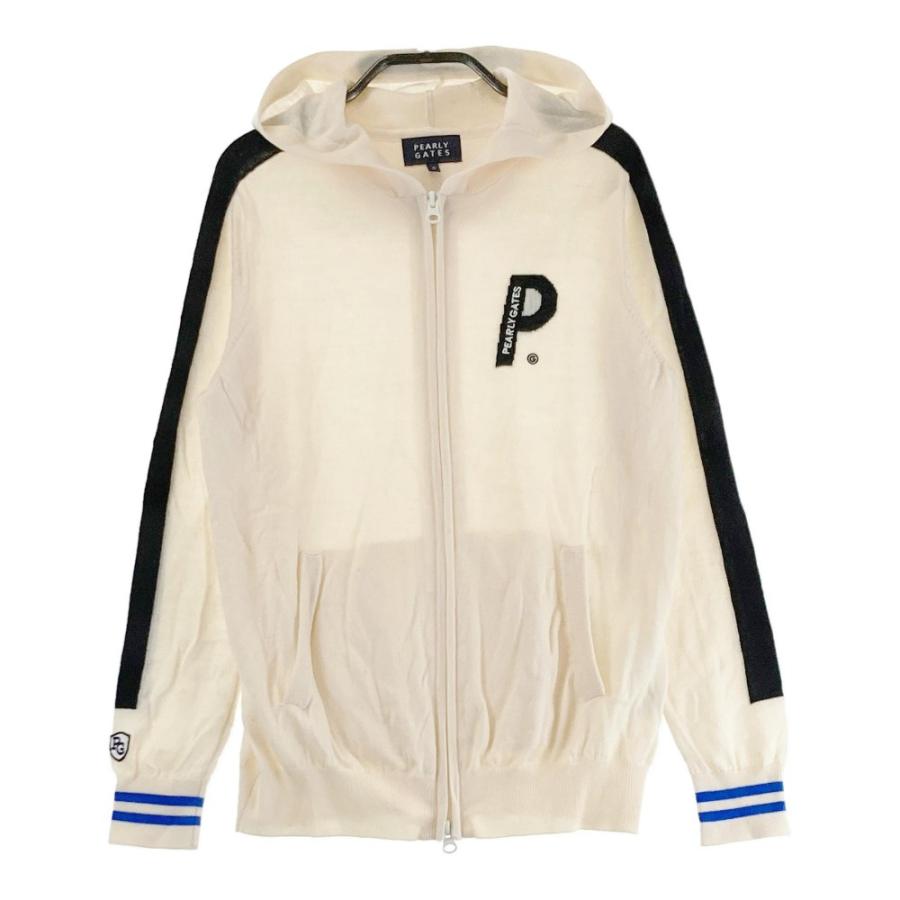 パーリーゲイツ レディースニットジャケット PEARLY GATES パーリーゲイツ フード付 ウール ニットジャケット