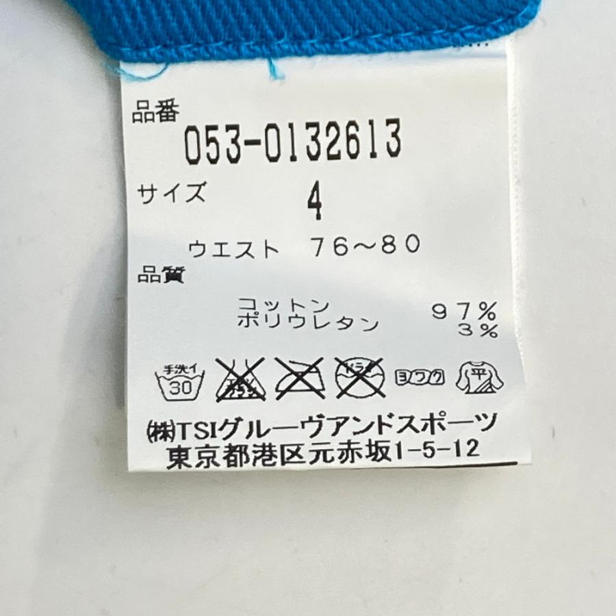 ⭐️新品未使用 正規品 パーリーゲイツ ゴルフ ハーフパンツ サイズ：4⭐️ PEARLY GATES パーリーゲイツ ハーフパンツ ブルー系 4 ゴルフ