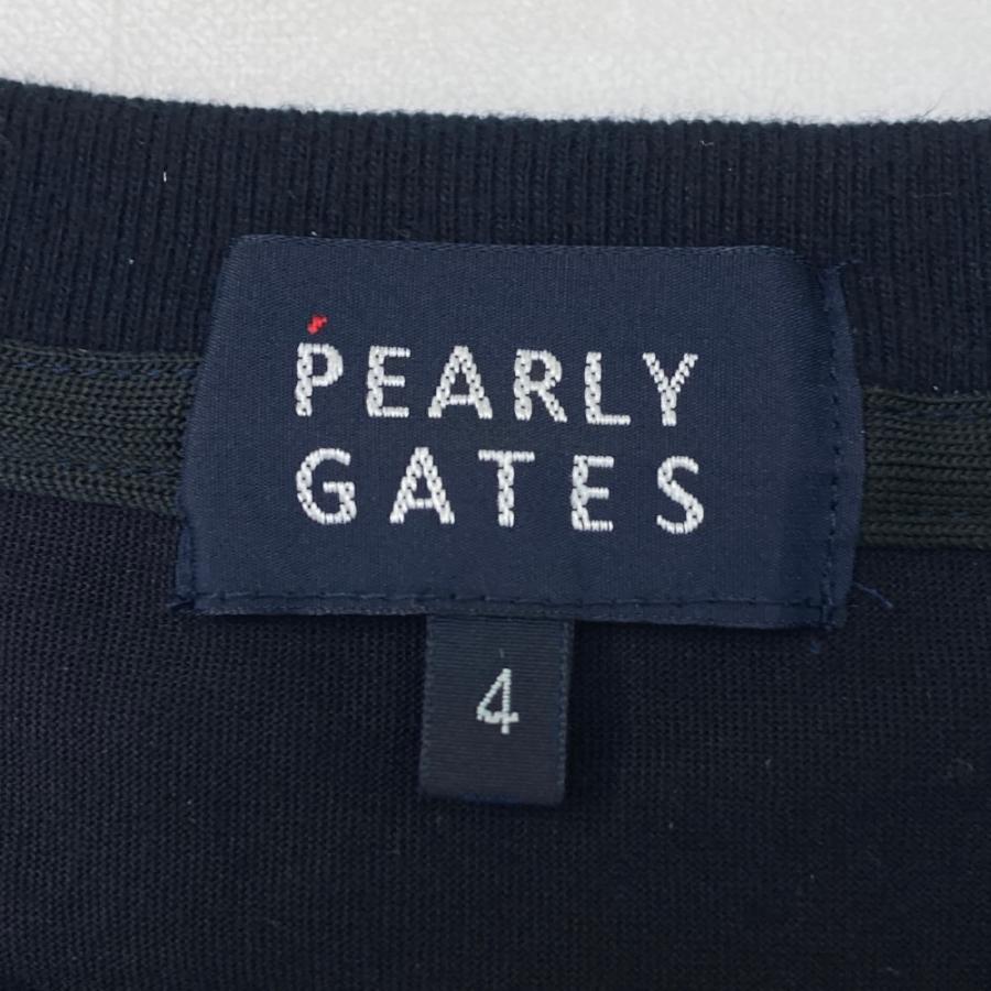 PEARLY GATES（パーリーゲイツ） 半袖Tシャツ ネイビー系 4 ゴルフ