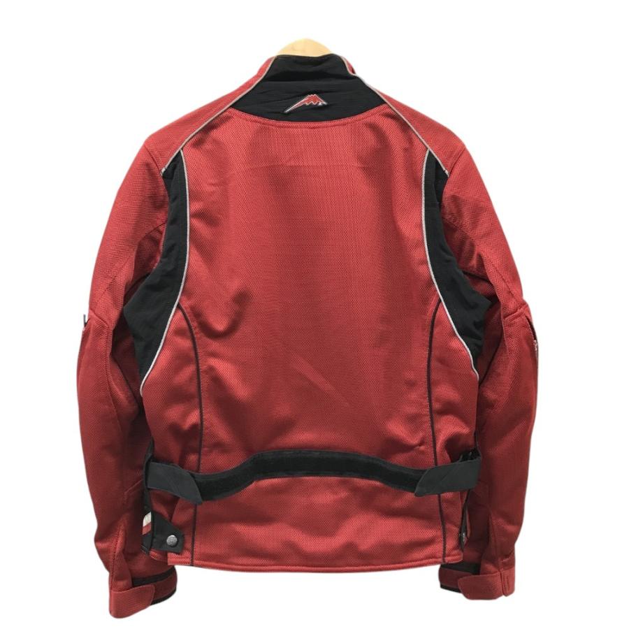 KUSHITANI バイク メッシュジャケット LL レッド クシタニ KUSHITANI K-2188 フルメッシュ ジャケット レッド系