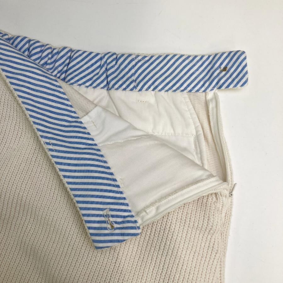 BEAMS GOLF ビームスゴルフ ニットスカート ホワイト系 M ゴルフ