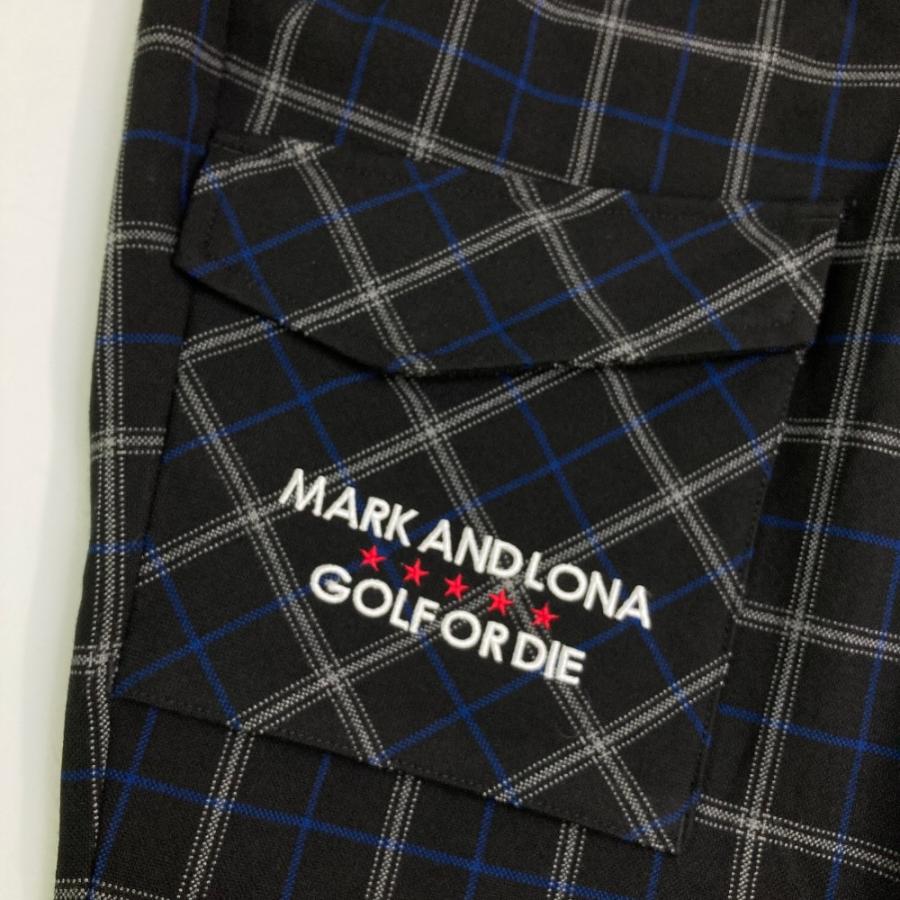 MARK&LONA マークアンドロナ ストレッチチェックパンツ MARK&LONA マークアンドロナ 2023年モデル ストレッチパンツ
