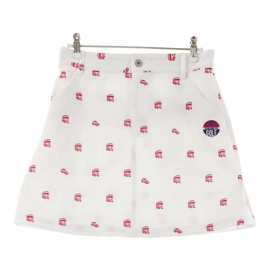 Admiral（アドミラル） ストレッチスカート ロンドンバス 総柄