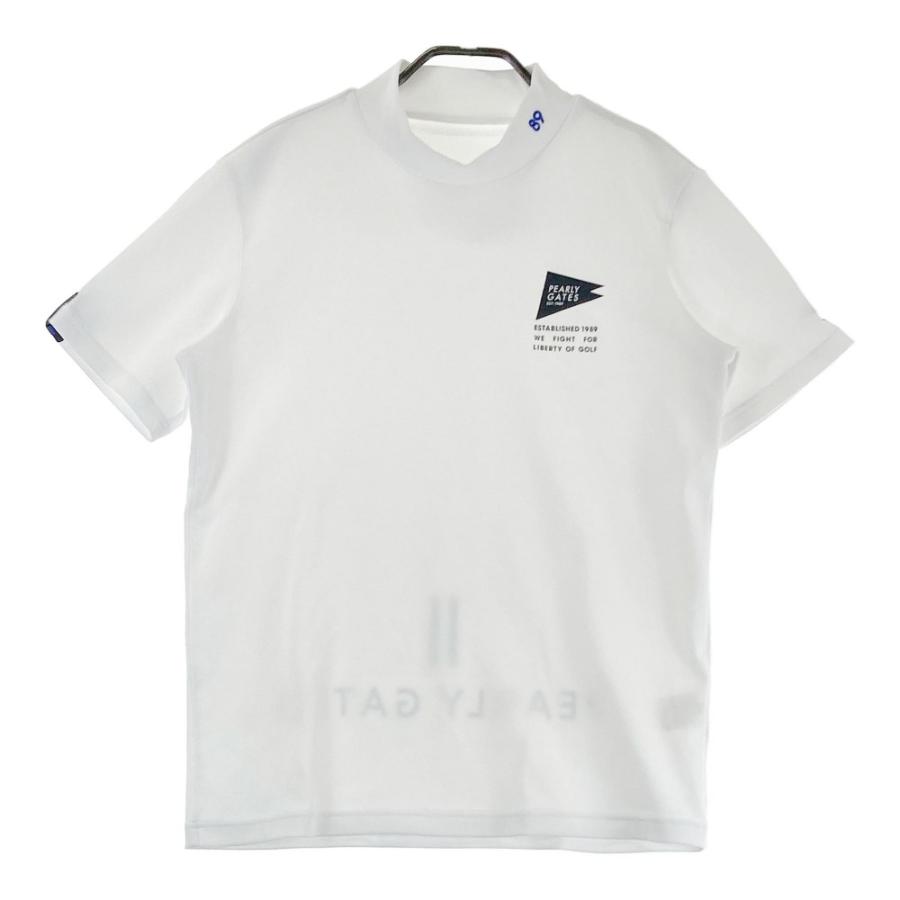 PEARLY GATES パーリーゲイツ 2023年モデル モックネック半袖Tシャツ 