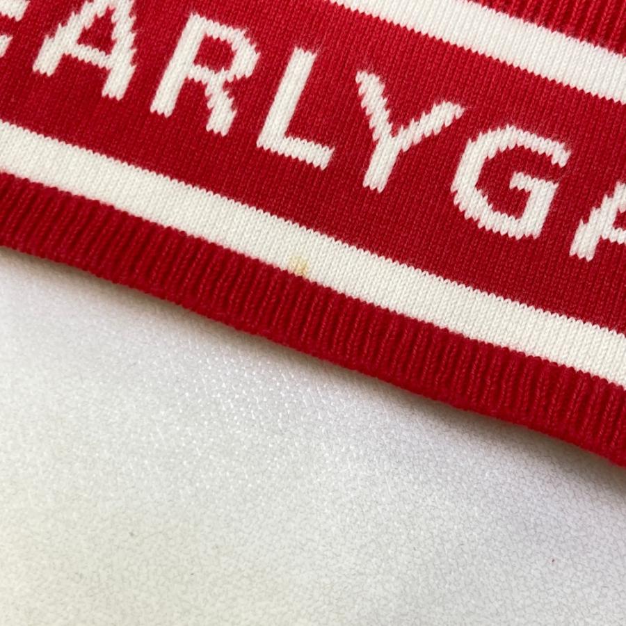 PEARLY GATES（パーリーゲイツ） ニットジップパーカー レッド系 0