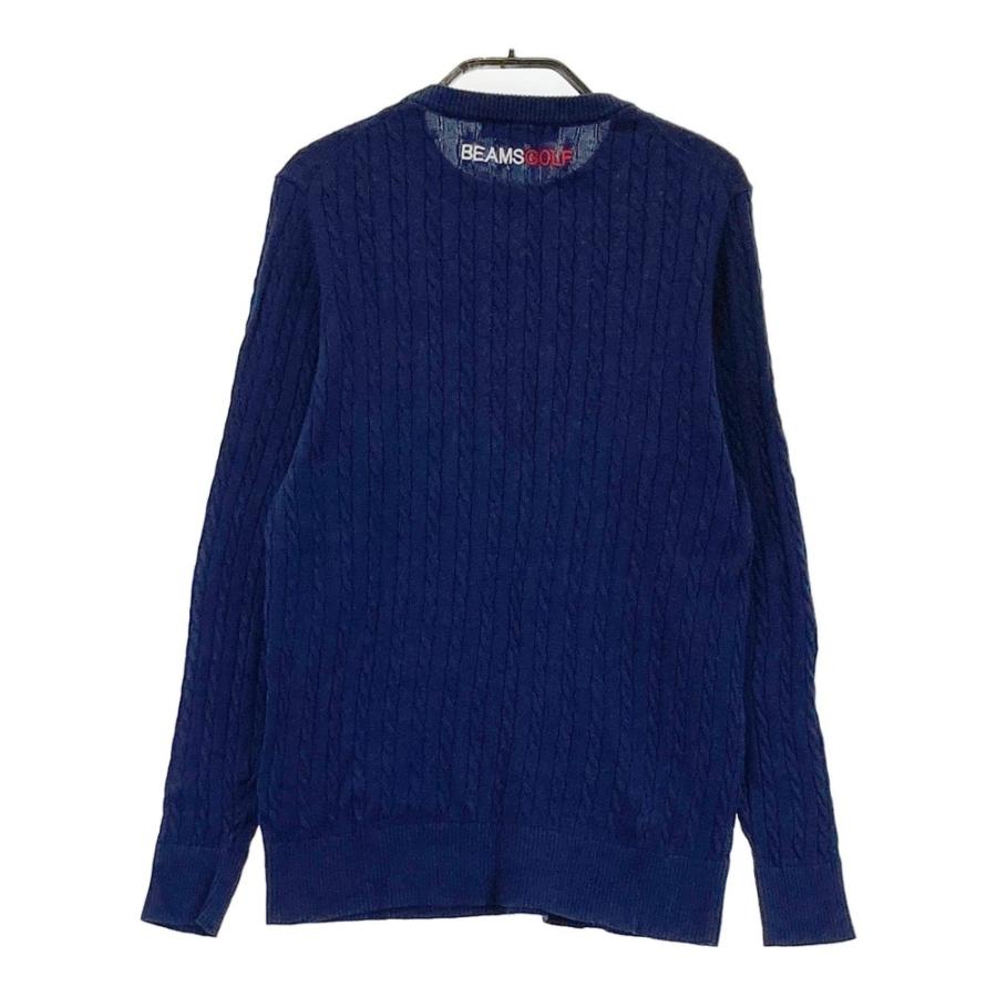 BEAMS GOLF ビームスゴルフ  ニットセーター  ネイビー系 M ゴルフウェア レディース_1