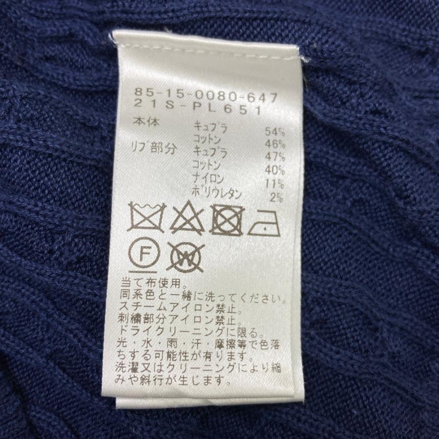 BEAMS GOLF ビームスゴルフ  ニットセーター  ネイビー系 M ゴルフウェア レディース_3