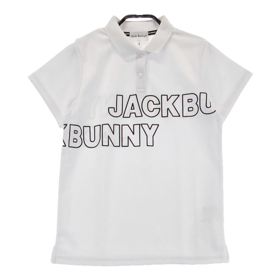 JACK BUNNY ジャックバニー 2023年モデル 半袖ポロシャツ ホワイト系 1 