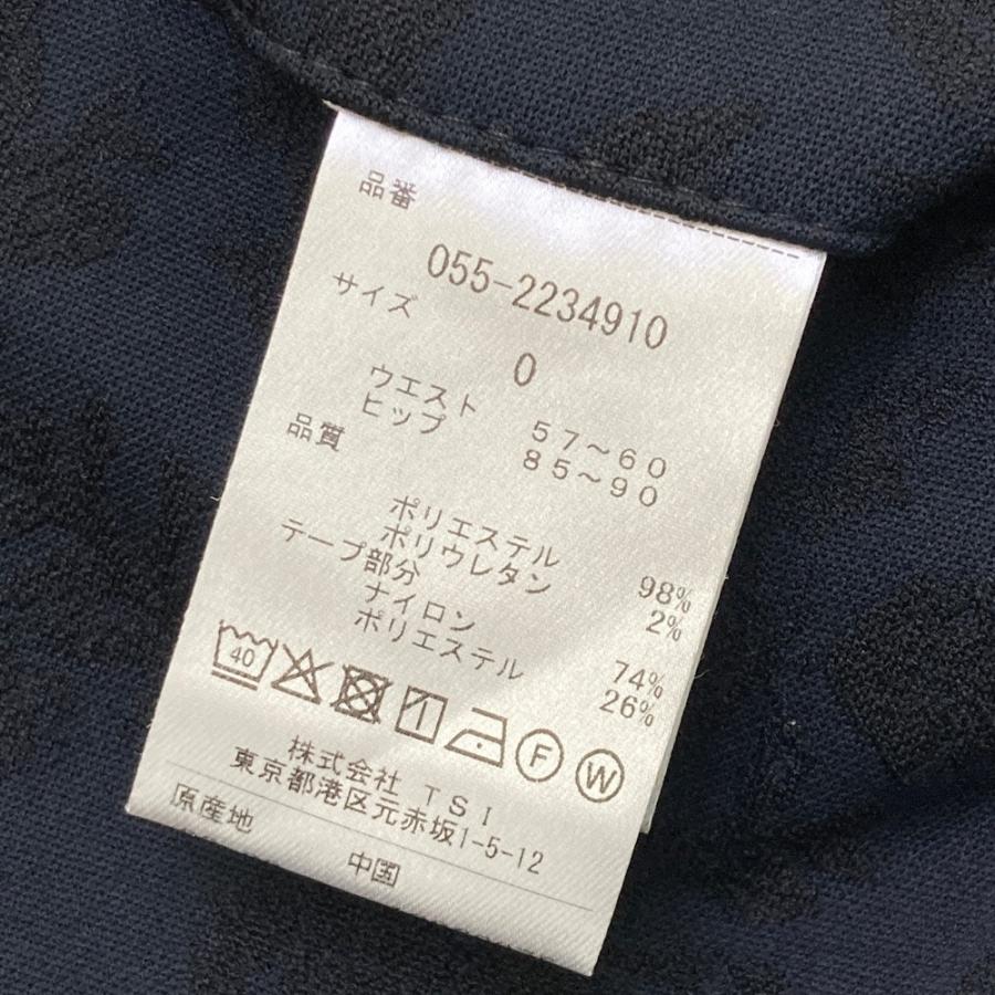 PEARLY GATES パーリーゲイツ 2022年モデル ストレッチスカート 総柄 ブラック系 0 ゴルフウェア レディースの画像