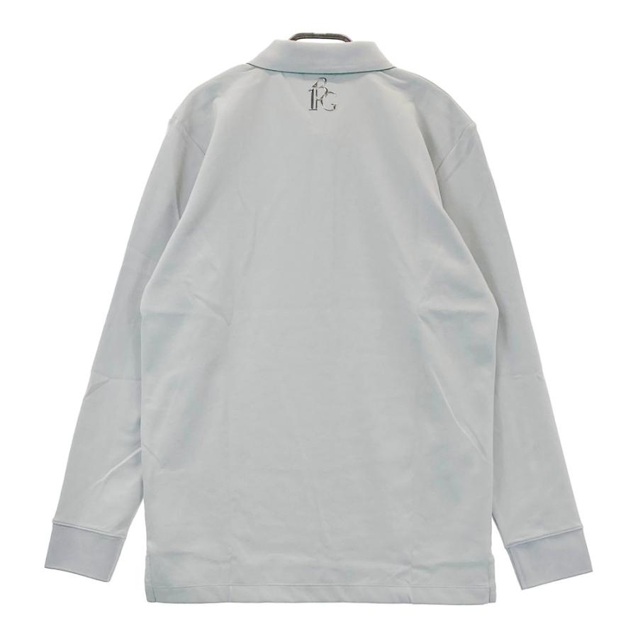 美品】1PIU1UGUALE3 GOLF GRT204 長袖ポロシャツ グレー系 4