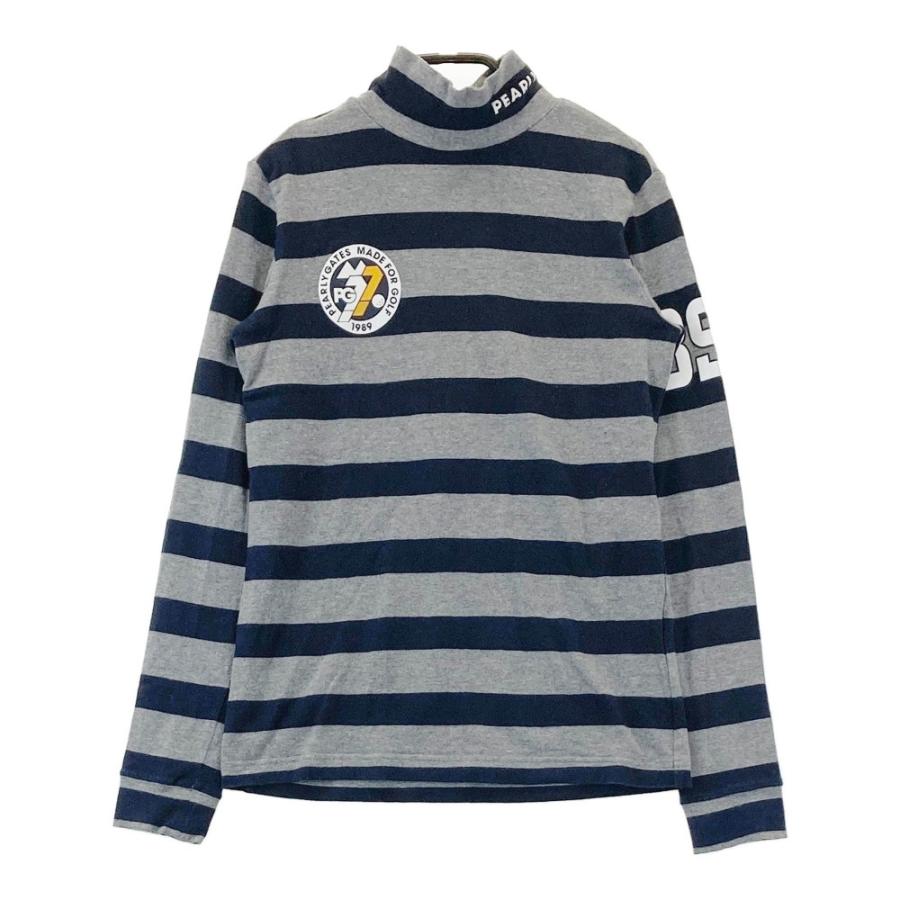 PEARLY GATES パーリーゲイツ セットアップ ボーダー ハイネック L