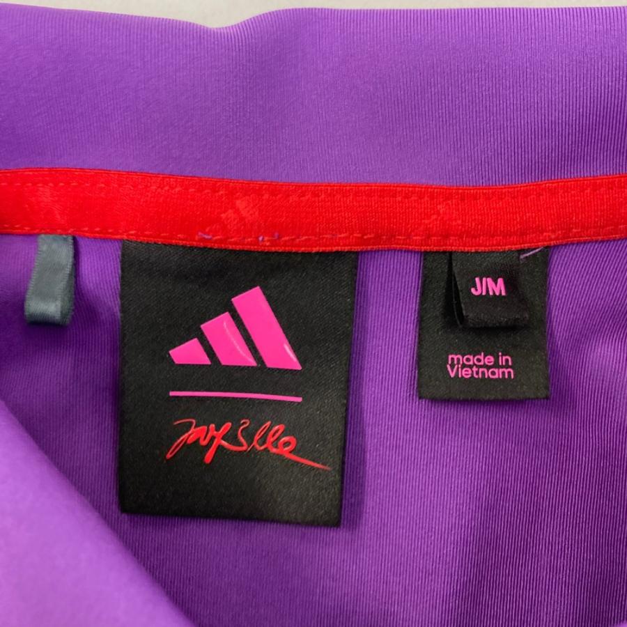 ADIDAS GOLF アディダスゴルフ ×JAY3LLE/2024年モデル 半袖ポロシャツ  パープル系 J/M ゴルフウェア レディースの画像