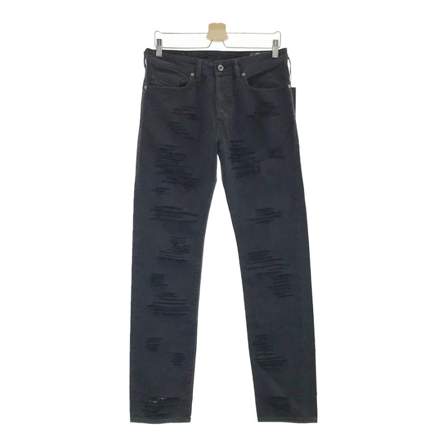 ディーゼル ブラックジーンズBUSTER 新品❗️ DIESEL（ディーゼル） 【新品】DIESEL デニムパンツ BUSTER ブラック系