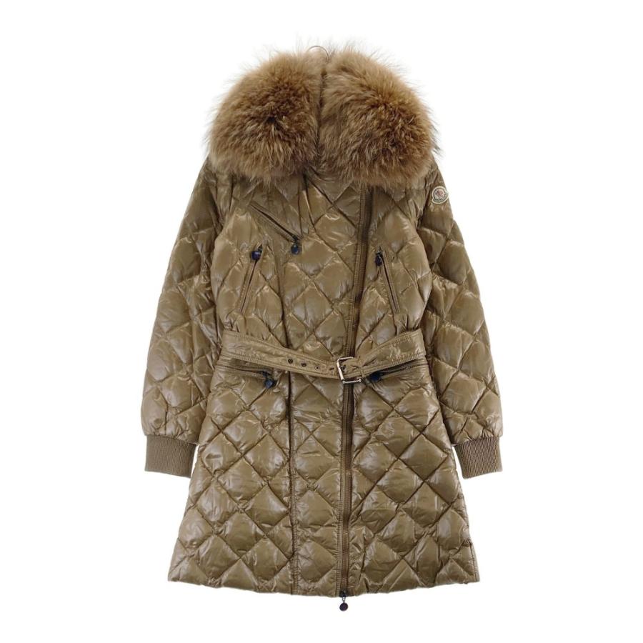 MONCLER モンクレール MILBROOK 2way ファー ベルト付き ダウン 