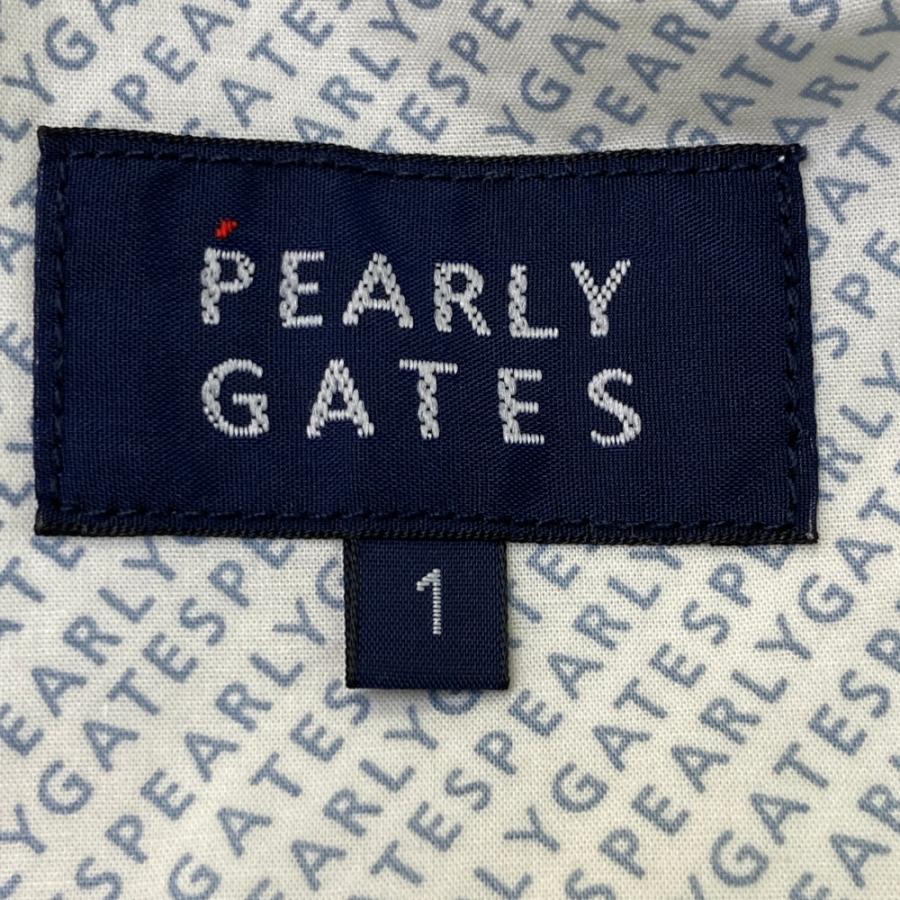 PEARLY GATES パーリーゲイツ  ニット スカート 総柄 ブラウン系 1 ゴルフウェア レディースの画像