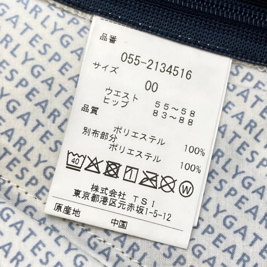 PEARLY GATES パーリーゲイツ 2022年モデル 切替 スカート 総柄 ブラック系 00 ゴルフウェア レディースの画像