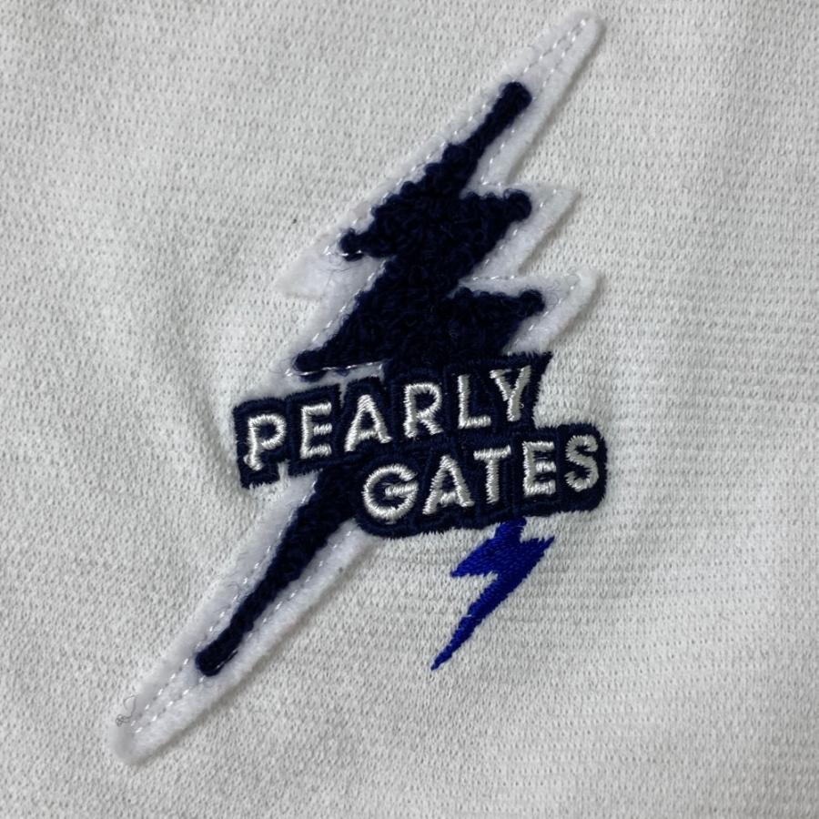 サイズ：2 PEARLY GATES パーリーゲイツ  ハイネック ノースリーブシャツ ニコちゃん  イエロー系 [240101554049] ゴルフウェア レディース ストスト PEARLY GATES（パーリーゲイツ） ハイネックノースリーブシャツ ニコ