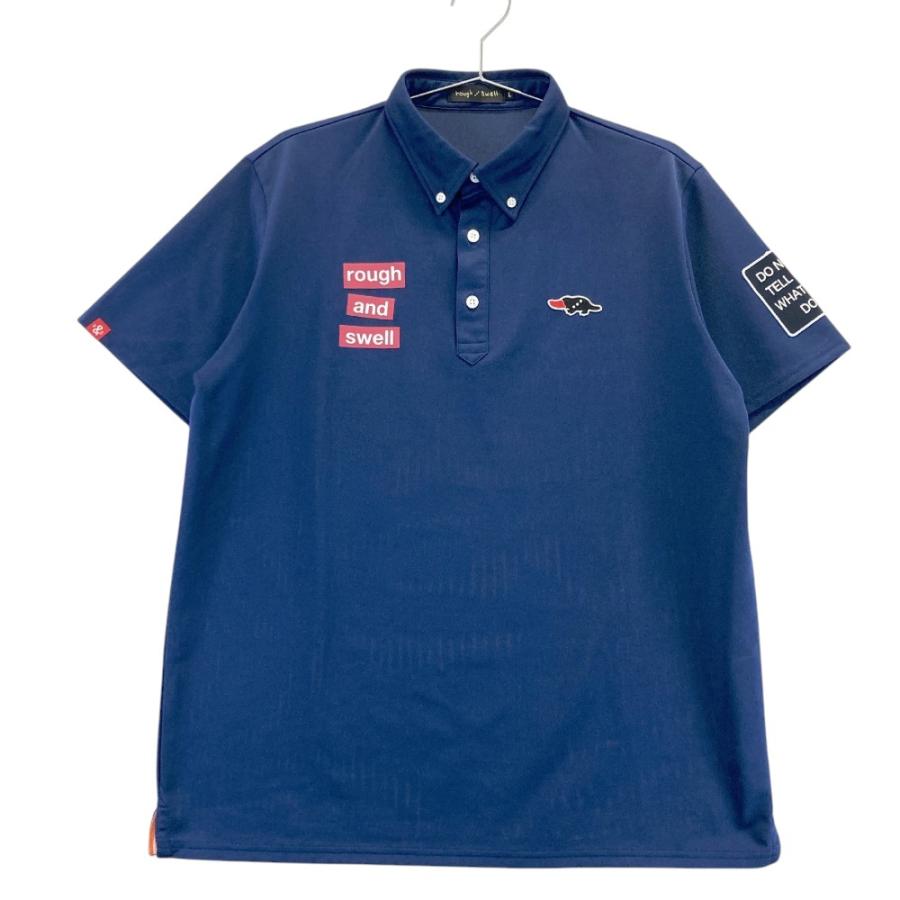 ROUGH&SWELL ラフアンドスウェル 半袖ポロシャツ ボタンダウン