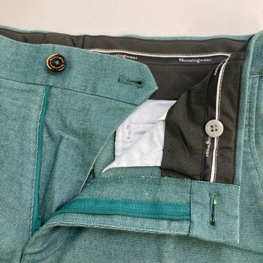 マンシングウエアメンズゴルフパンツ82 グリーン Munsingwear（マンシングウェア） ストレッチパンツ グリーン系 82