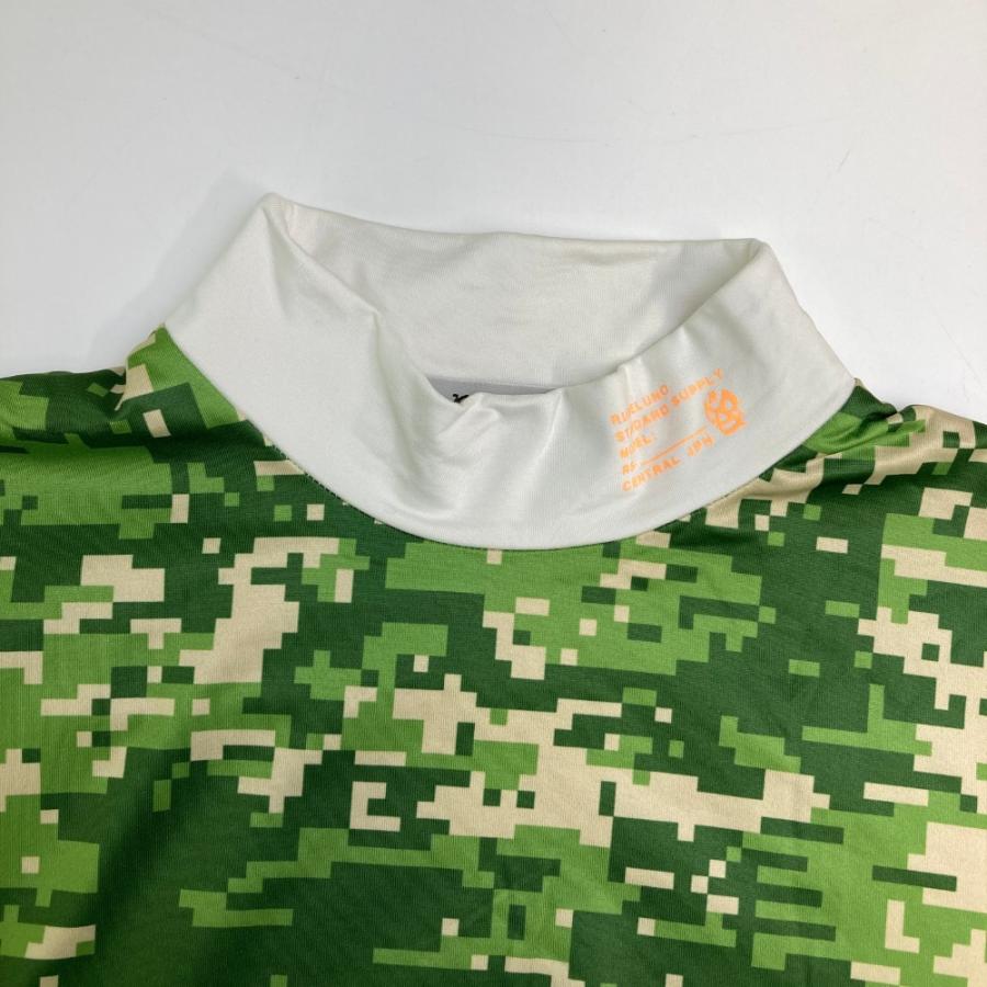 RUSSELUNO ラッセルノ ハイネック 長袖Tシャツ ルチャ デジタル