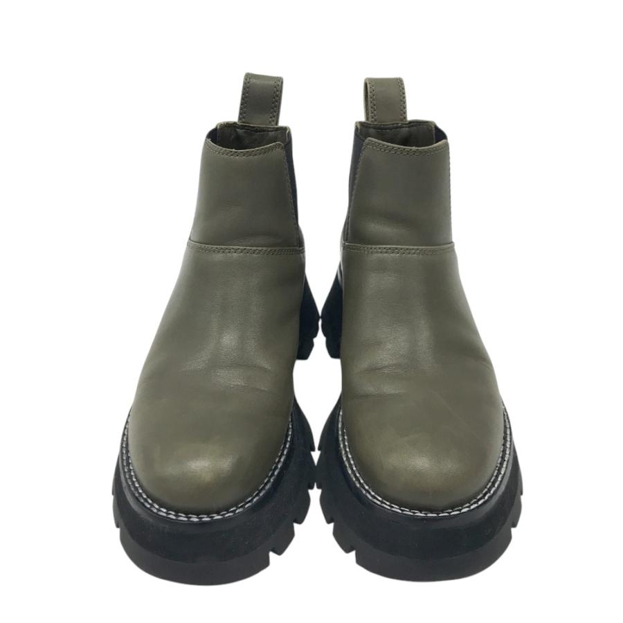 美品】3.1PHILLIP LIM 3.1 フィリップ リム コンバットブーツ カーキ系 