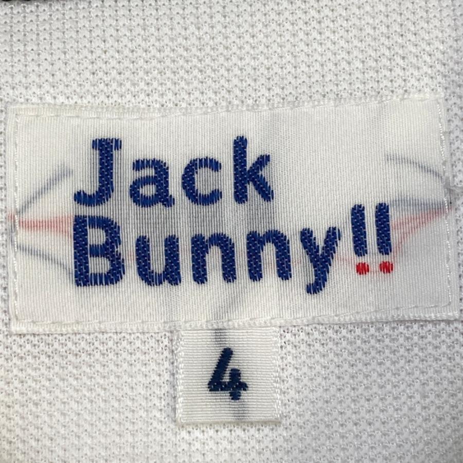 Jack Bunny!!（ジャックバニー） JACK BUNNY 半袖ポロシャツ ホワイト