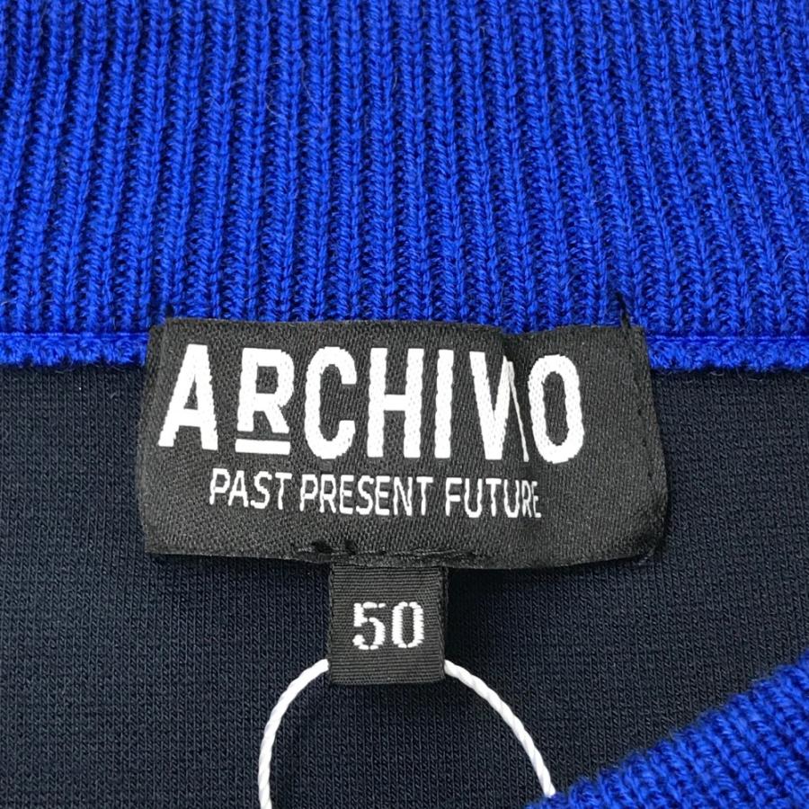 新品】ARCHIVIO アルチビオ A428001 2024年 ニット セーター ブルー系