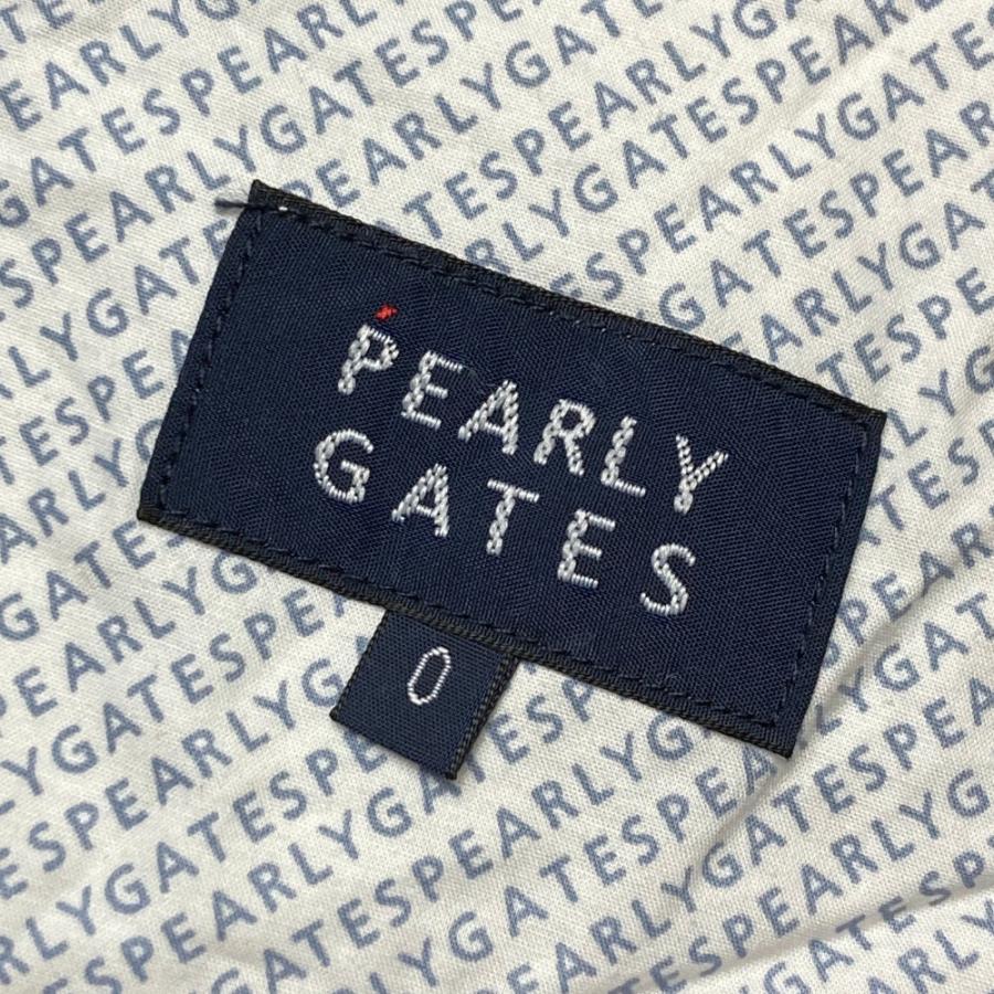 PEARLY GATES パーリーゲイツ 2023年モデル ストレッチパンツ チェック柄 ブラウン系 0 ゴルフウェア レディースの画像