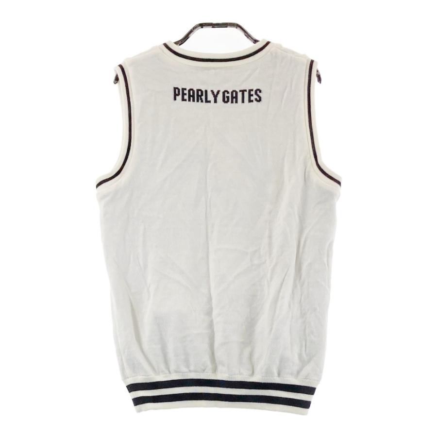 PEARLY GATES パーリーゲイツ リバーシブルベスト ホワイト系 1