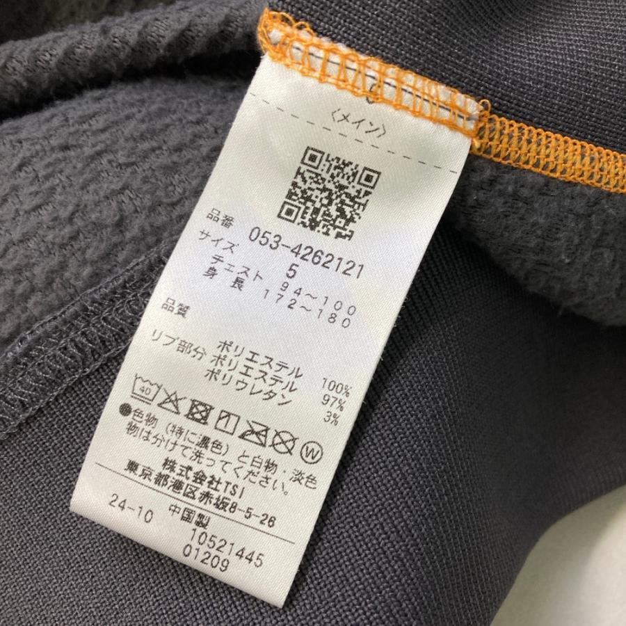 ハ*モ様 PEARLY GATES ネイビー トレーナー、サイズ5 PEARLY GATES パーリーゲイツ ; 2024年モデル 裏起毛 スウェット