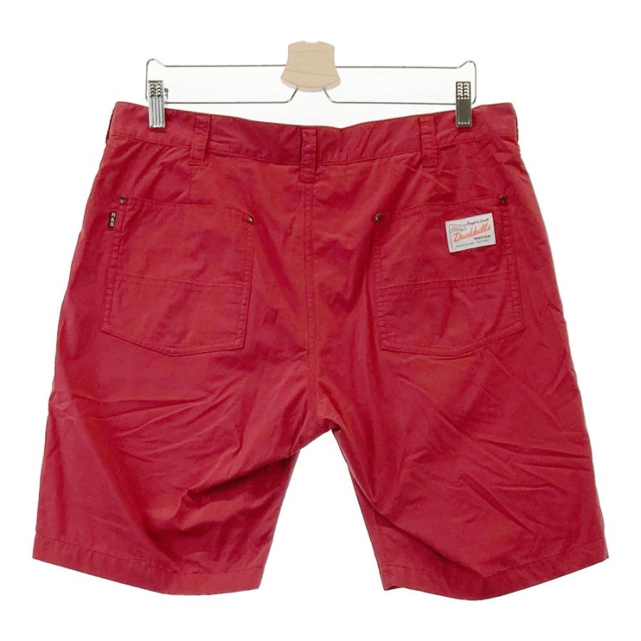 サイズ：M ROUGH&amp;SWELL ラフアンドスウェル  ハーフパンツ  レッド系 [240101439054] ゴルフウェア メンズ ストスト ROUGH&SWELL ラフアンドスウェル ハーフパンツ レッド系 サイズ