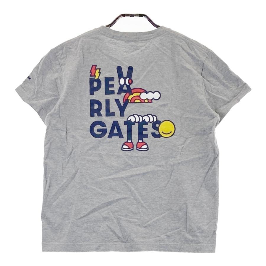 PEARLY GATES（パーリーゲイツ） 半袖Tシャツ グレー系 0 ゴルフウェア