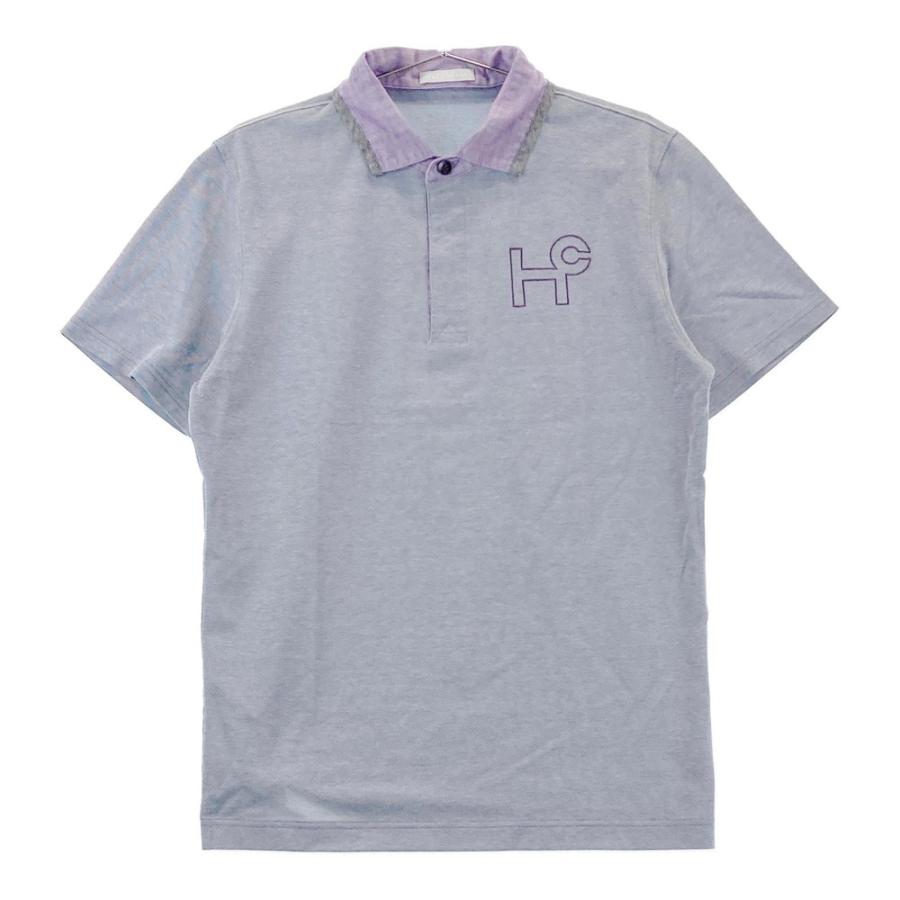 新品Heal Creek ポロシャツ サイズM Heal Creek HEAL CREEK ヒールクリーク 半袖ポロシャツ ブルー系