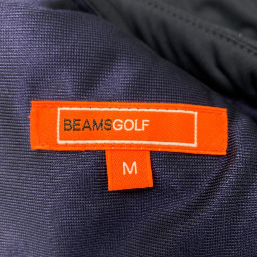 BEAMS GOLF ビームスゴルフ 半袖中綿ジャケット ネイビー系 M