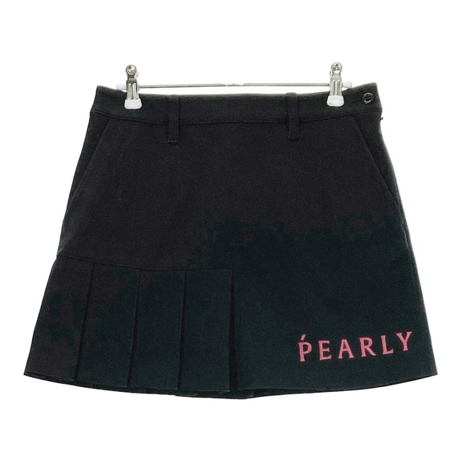 PEARLY GATES（パーリーゲイツ） サイドプリーツ スカート ネイビー系