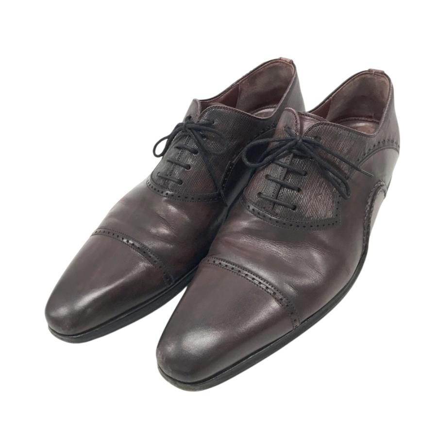 MAGNANNI（マグナーニ） 17254 ストレートチップシューズ レッド系 41 
