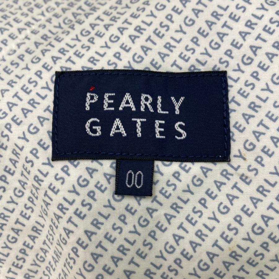 サイズ：00 PEARLY GATES パーリーゲイツ 2023年モデル ストレッチパンツ 総柄 ブラック系 [240101356199] ゴルフウェア レディース ストスト PEARLY GATES パーリーゲイツ 2023年モデル ストレッチパンツ 総柄