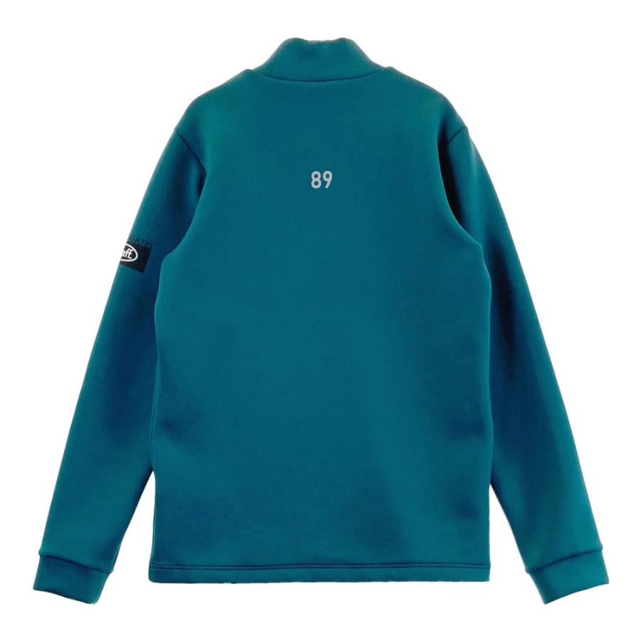サイズ：5 PEARLY GATES パーリーゲイツ 2024年モデル ダンボールニット 長袖トレーナー  グリーン系 [240101356658] ゴルフウェア メンズ ストスト PEARLY GATES パーリーゲイツ 2024年モデル ダンボールニット