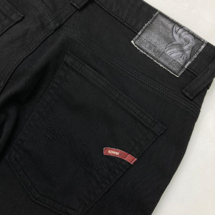 edwin エドウイン × MOTOR HEAD 55790 デニムパンツ ブラック系 M