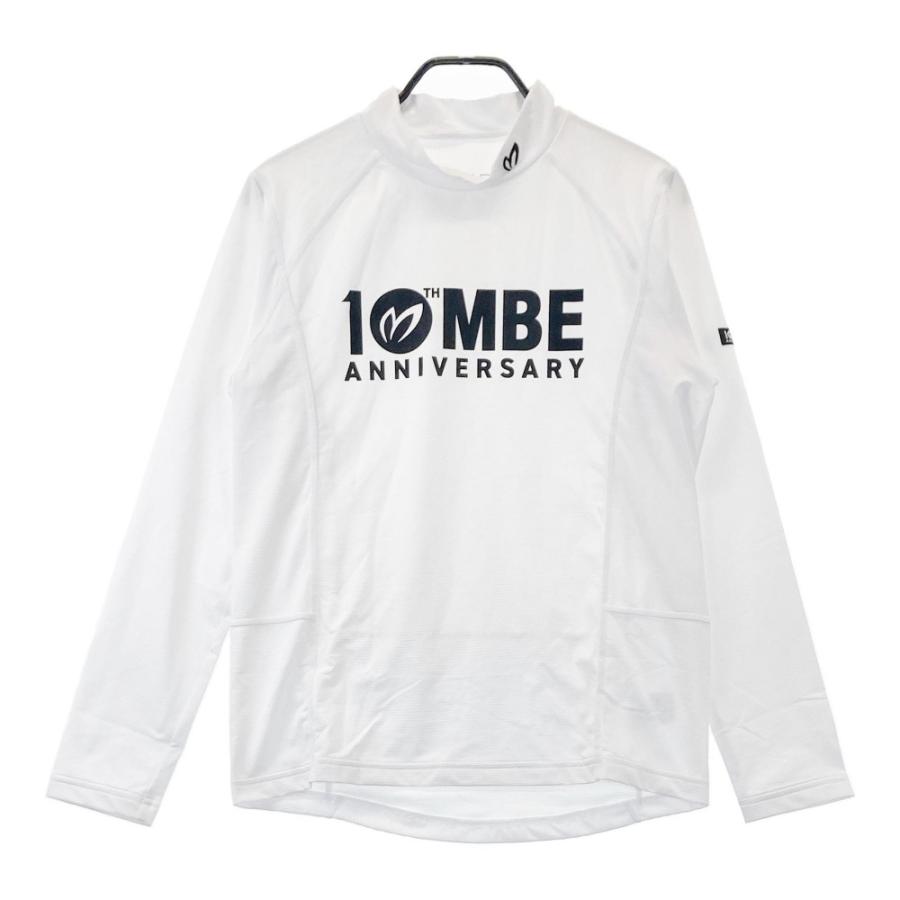 サイズ：6 MASTER BUNNY EDITION マスターバニーエディション 10周年 ハイネック 長袖Tシャツ  ホワイト系 [240101412031] ゴルフウェア メンズ ストスト サイズ：6 MASTER BUNNY EDITION マスターバニーエディション 10