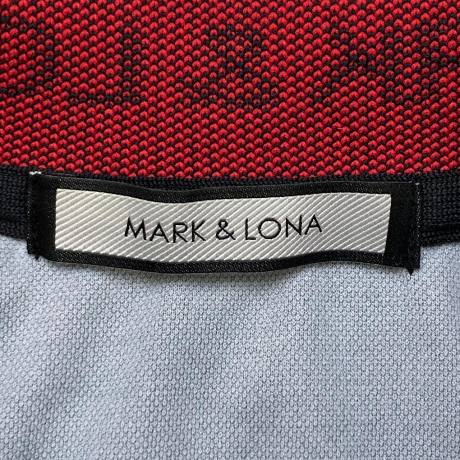 MARK&LONA（マークアンドロナ） 半袖ポロシャツ スカル ブラック系 46
