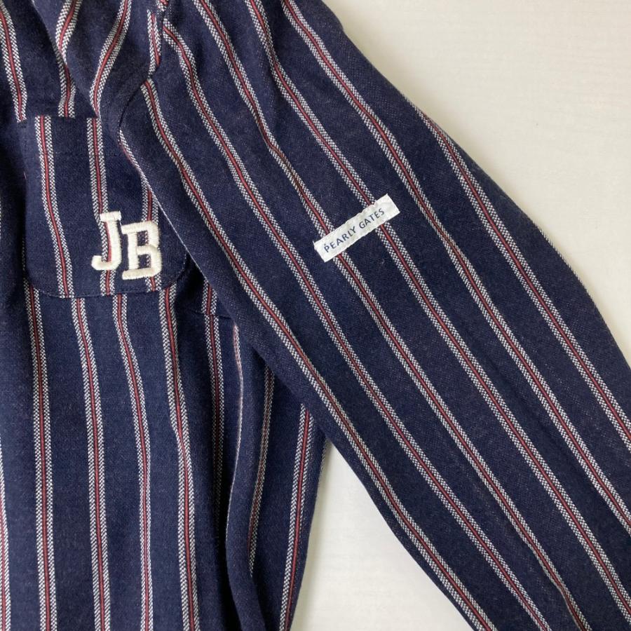 新品】JACK BUNNY ジャックバニー 長袖ワンピース ストライプ柄