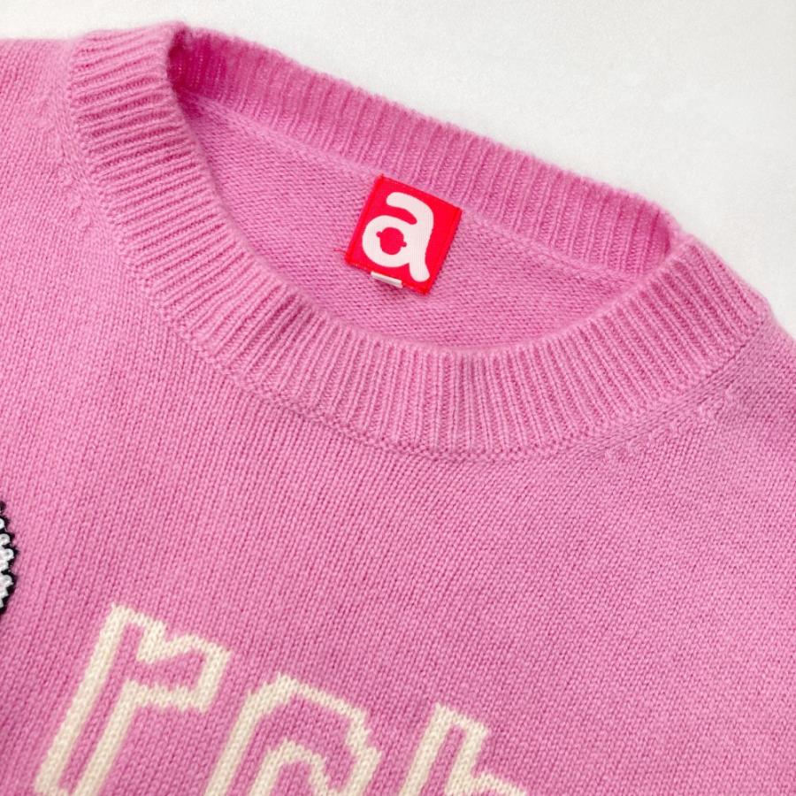 ARCHIVIO アルチビオ カシミヤ 長袖 ニットセーター ピンク系 38 ARCHIVIO アルチビオ カシミヤ 長袖 ニットセーター ピンク系 38