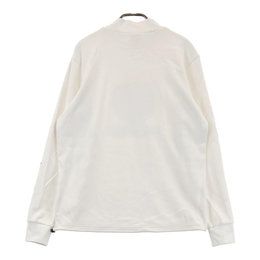 MARK&LONA（マークアンドロナ） モックネック長袖Tシャツ スカル柄