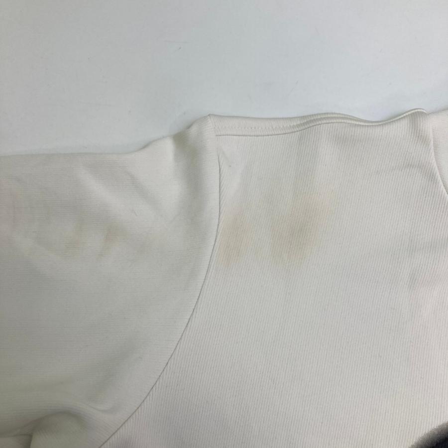 MARK&LONA（マークアンドロナ） モックネック長袖Tシャツ スカル柄