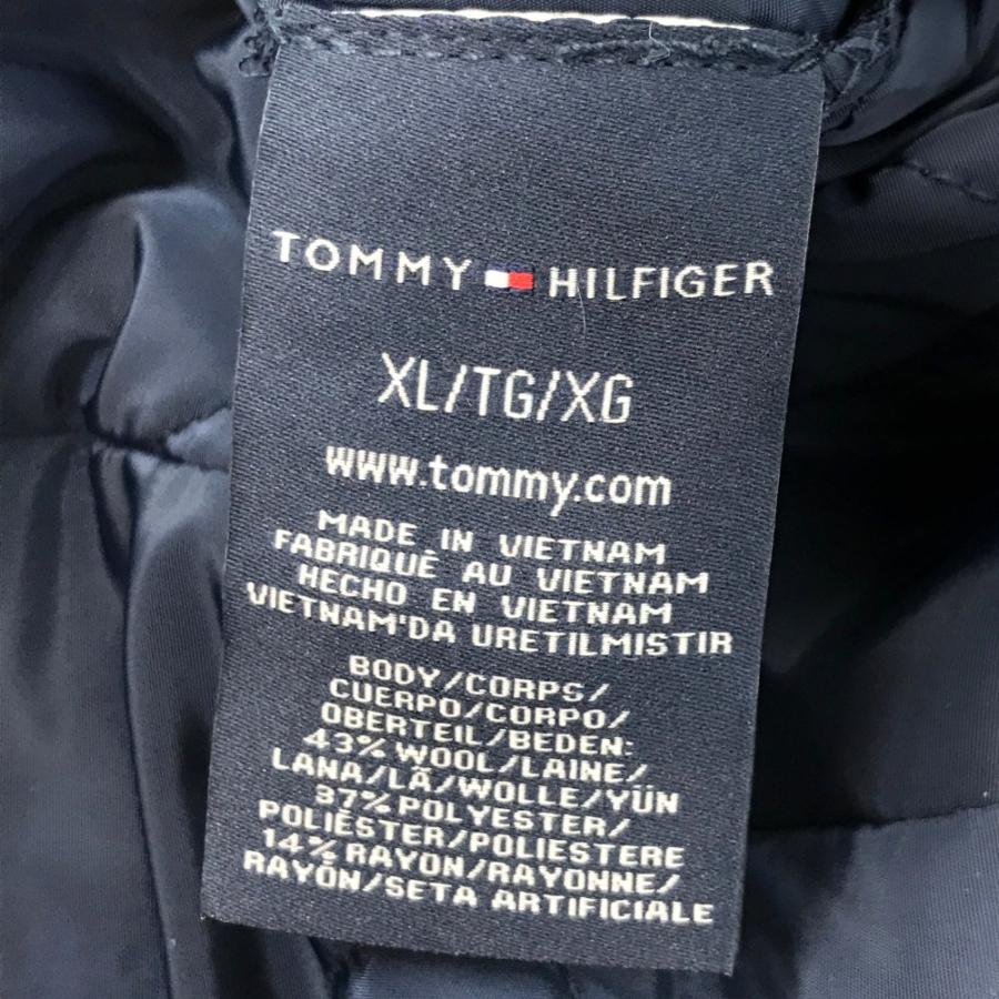 HILFIGER トミーヒルフィガー  リバーシブル 中綿ジャケット  グレー系 【Outersport】 XL メンズ