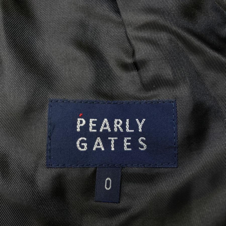 PEARLY GATES（パーリーゲイツ） フェイクレザースカート ブラック系 0
