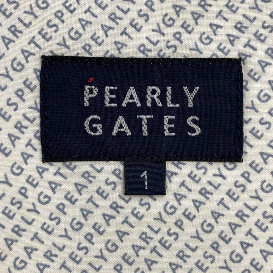 【新品】PEARLY GATES パーリーゲイツ ; ストレッチスカート マーメイド柄 ネイビー系 1 ゴルフウェア レディースの画像