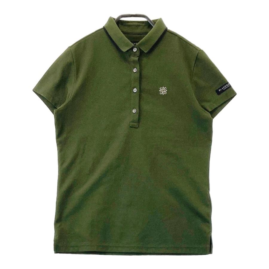St ANDREWS セントアンドリュース 半袖ポロシャツ カーキ系 S ゴルフ