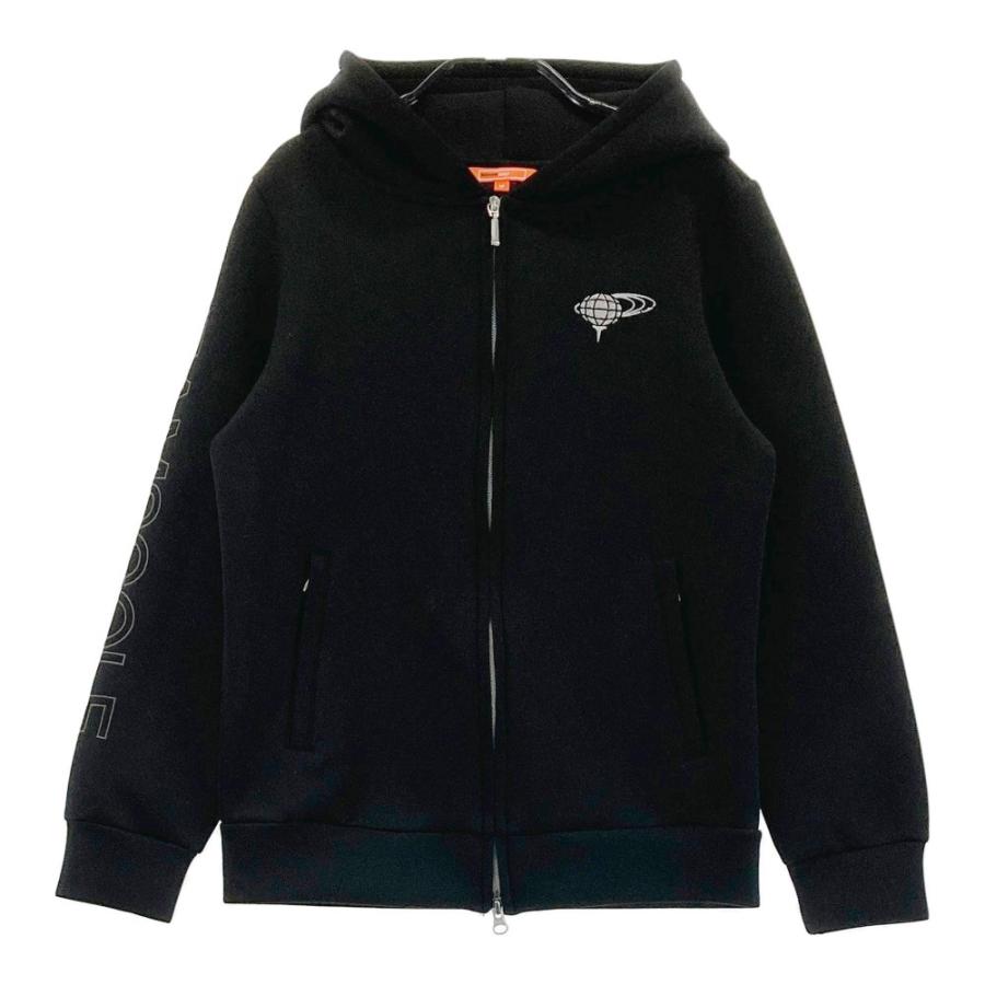 サイズ：M BEAMS GOLF ビームスゴルフ 2023年モデル ダンボールニット ジップパーカー  ブラック系 [240101362287] ゴルフウェア レディース ストスト BEAMS GOLF ビームスゴルフ 2023年モデル ダンボールニット